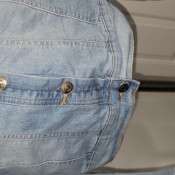 Social Standards Button Down Jean Jacket Size Large - Picture 3 of 7